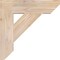Ekena Millwork Traditional Slat Smooth Bracket, Douglas Fir, 3 1/2"W x 16"D x 16"H BKT04X16X16TRA06SDF - alternate 3